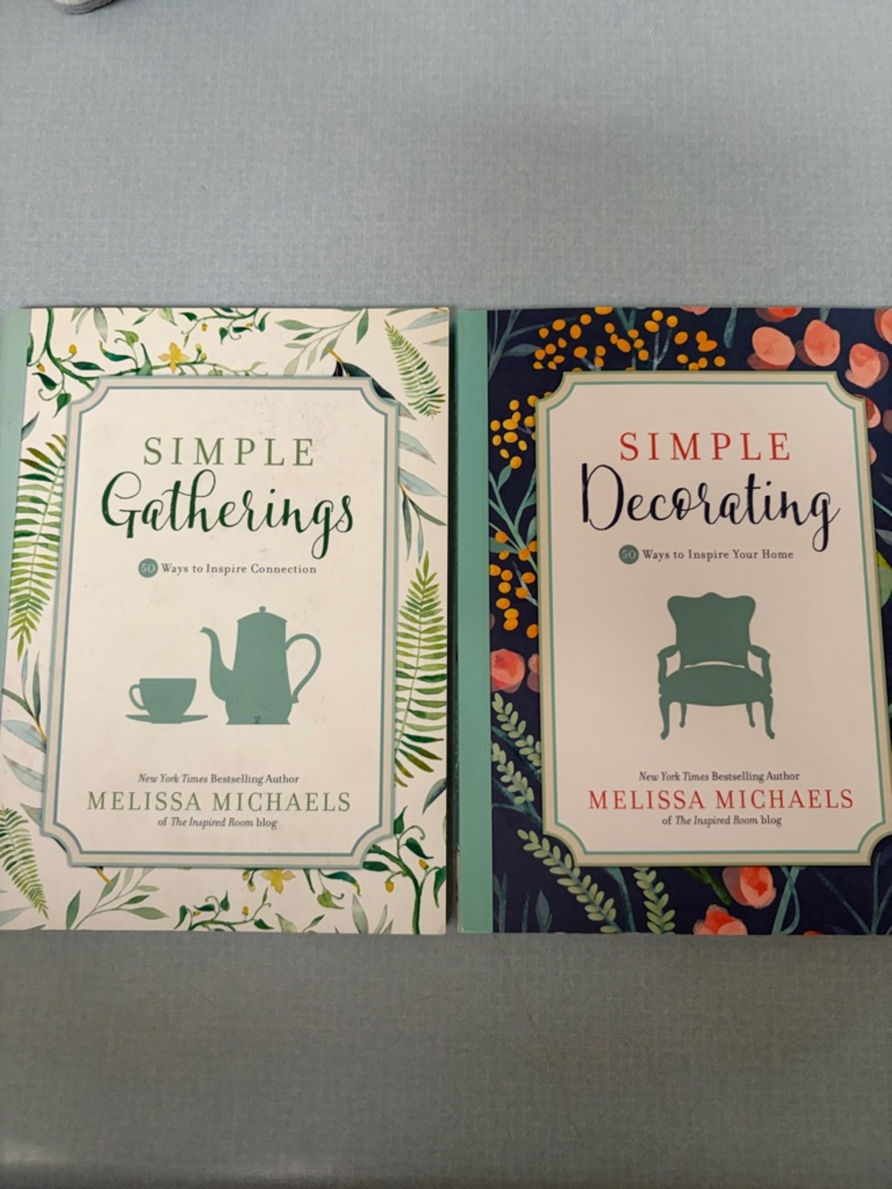 Pair of Books: Simple Gatherings & Simple Decorating Book Set